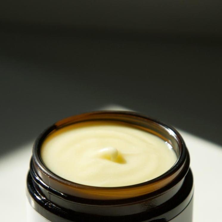 Nomadic Traditions Honey Hibiscus Hydrating Face And Body Balm, Tallow Moisturizer, 2 oz Glass Jar Natural, Organic, Sensitive Facial Care, Skin Food, Skincare